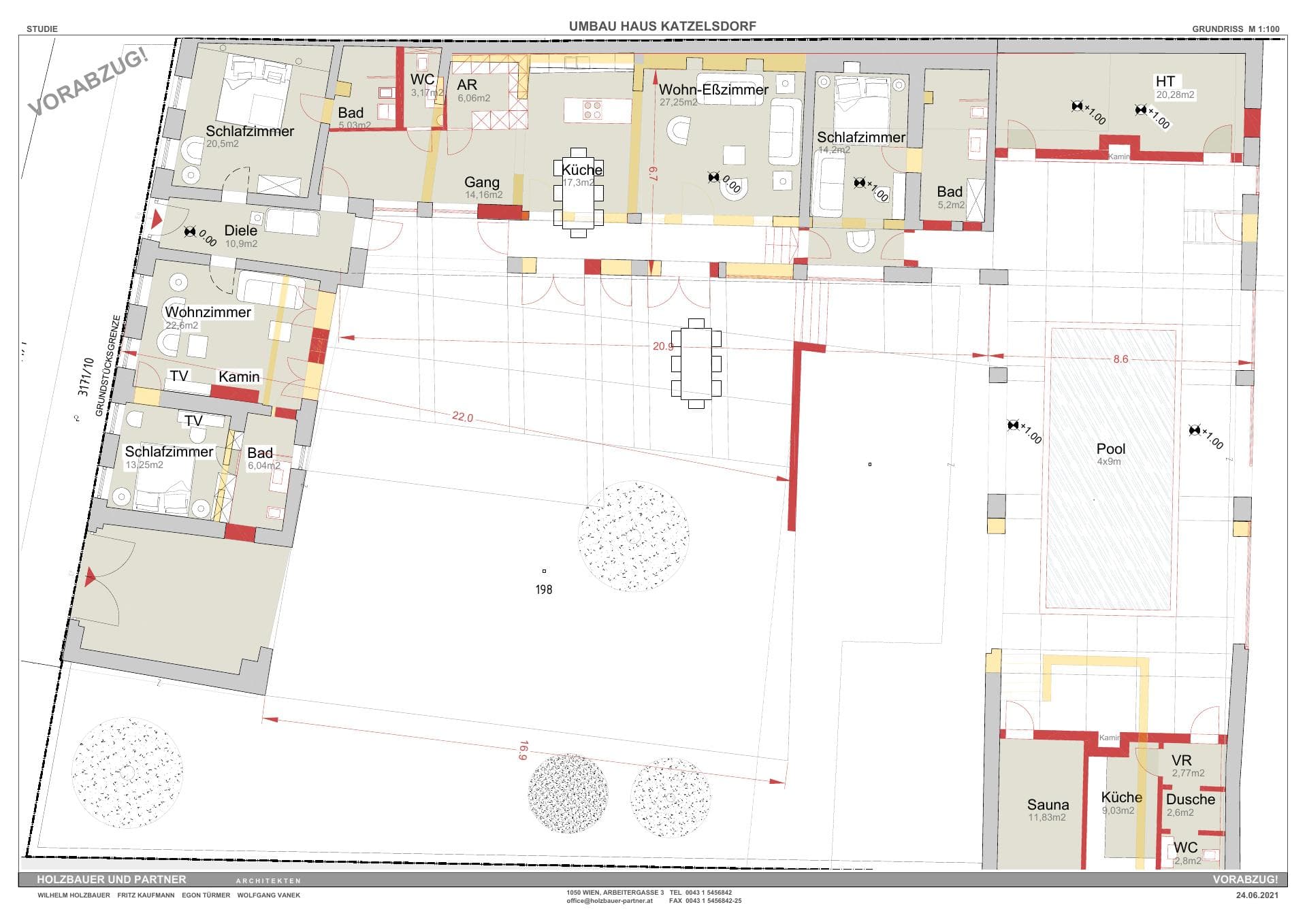 Hausumbau Katzelsdorf — A3 map (Auswechslung) — preview